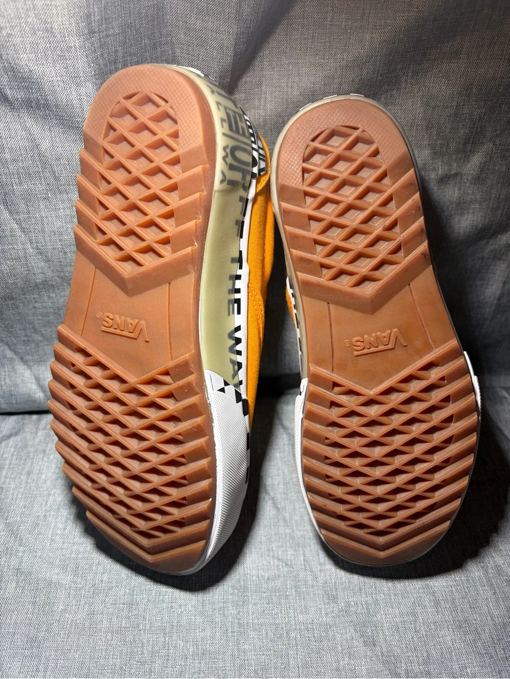 Women’s size 6 Orange Slip-On Canvas Shoes